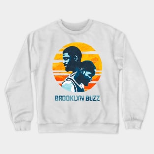 Nets Superstar Duo Brooklyn Buzz Crewneck Sweatshirt